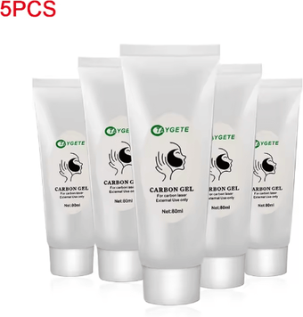 Inspire Picks Carbon Gel Mask For ND YAG Laser Professional Facial Carbon Cream For Deep Cleansing 5pcs Gel