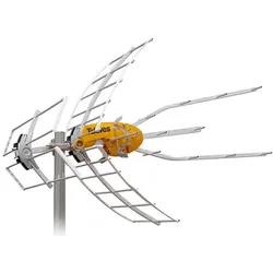 Televes Ellipsevu (Flachantenne, DVB-T / -T2), SAT Spiegel + SAT Antennen, Rot