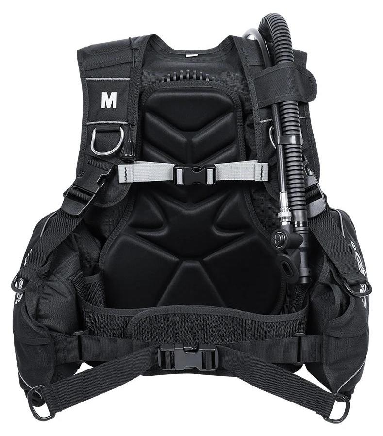 Tarierjacket BCD Weste - Jacket-Typ - Hochfestes Nylon - Auftriebskontrolle - Verstellbare Gurte - Größe M