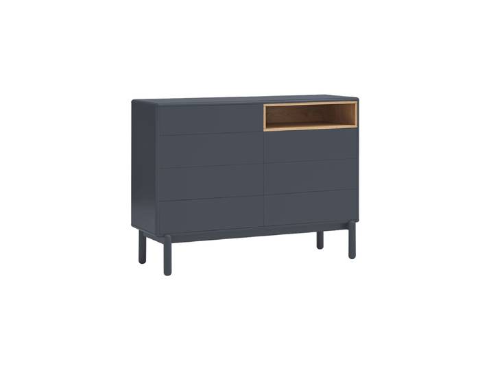 Design Kommode „Corvo“ Eiche Anthrazit Teulat