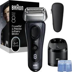 BRAUN Elektrorasierer Series 8 8663CC° - schwarz