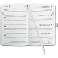 Jolie, Agenda, Beauty (A6, 1 Woche / 2 Seiten)