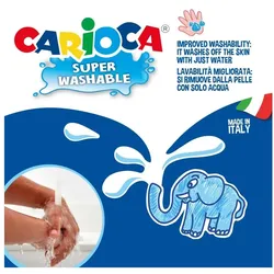 Carioca, Malstifte, Fasermaler Joy, 2.6 mm, mehrfarbig, 60 Stück (60x)