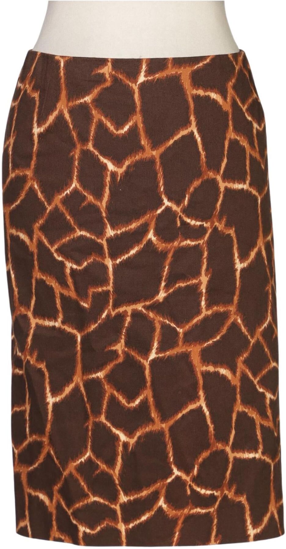 Dolce&Gabbana Damen Rock, Braun, Gr. EU 40 (IT 46), Elasthan / Baumwolle - Second Hand