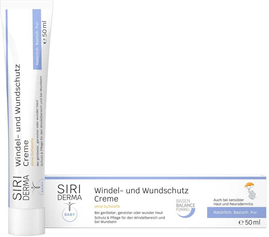 Siriderma Windel- und Wundschutzcreme