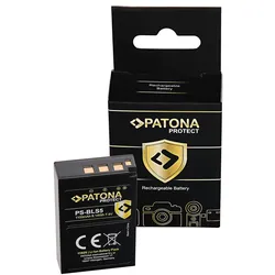 PATONA PROTECT Akku wie Olympus BLS5 (1100mAh)