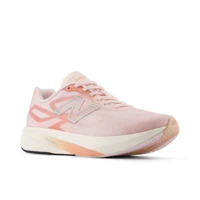Laufschuh NEW BALANCE "Flight-R", Damen, Gr. 37, rosa (pink granite, sea salt, silber metallic), Synthetik, Textil, Schuhe Laufschuh, für leichte, reaktionsfreudige Dämpfung