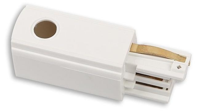 MaxLight DOBAC MHT1-C/L-WH TRACK Aansluiting linker kant wit