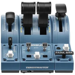 Thrustmaster TCA Captain Pack Airbus Edition (PC), Gaming Controller, Blau, Schwarz, Grau