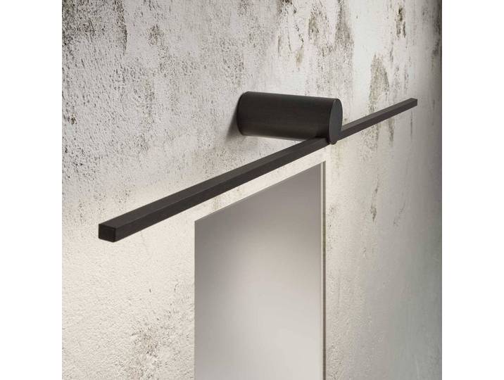 OLEV Designer Wandlampe Slight AP, schwarz, für Flurbereich, Metall, Design, Wandleuchte, Wandlampe Innen