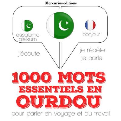 1000 mots essentiels en ourdou - JM Gardner, Audio, 9782821117488