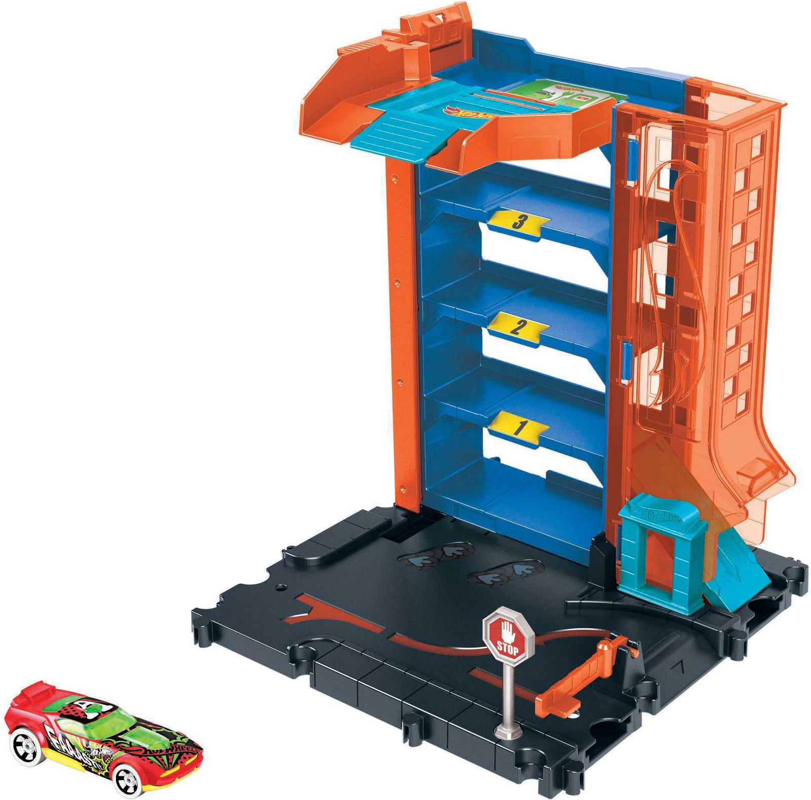 Hot Wheels City Parkeergarage Downtown