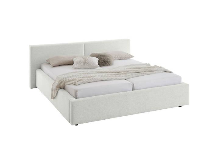 Boxxx Polsterbett, Weiß, Birke, Buche, vollmassiv, 160x200 cm, Reach, in verschiedenen Größen erhältlich, Stoffauswahl,individuelle Liegehärteeinstellung, Schlafzimmer, Betten, Polsterbetten