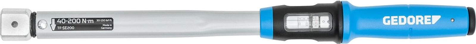 Gedore TF-SE200 TORCOFIX momentsleutel, 40-200 Nm