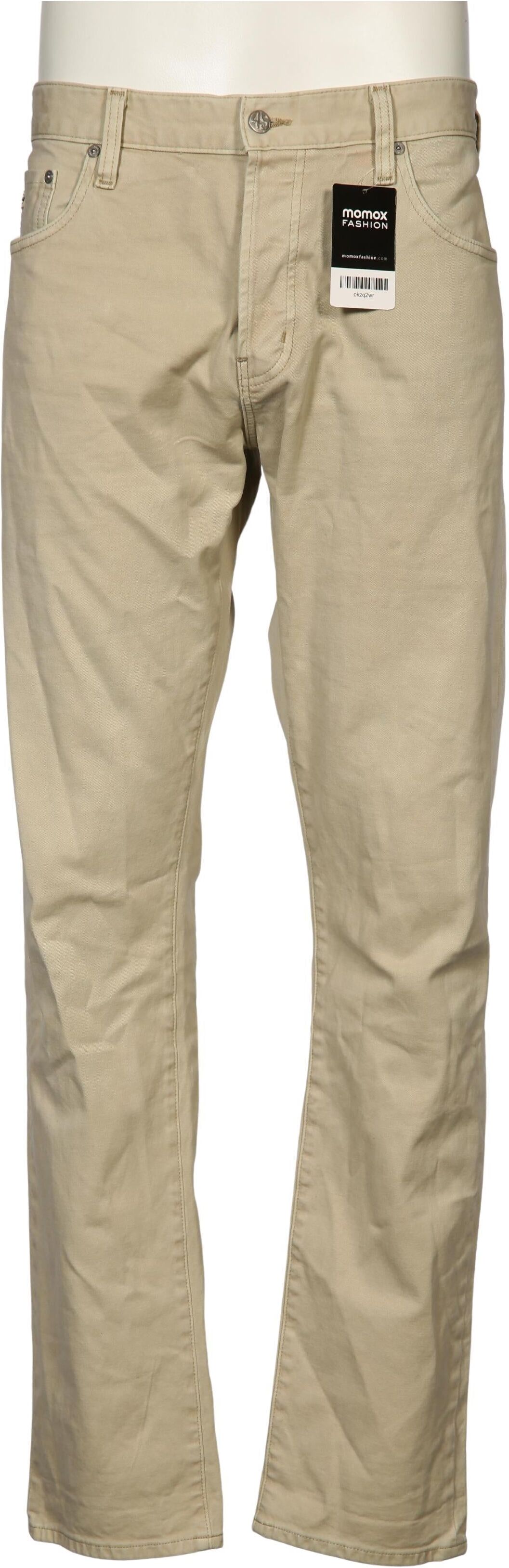AG Adriano Goldschmied Herren Jeans, Beige, Gr. W36, Baumwolle / Elasthan - Second Hand