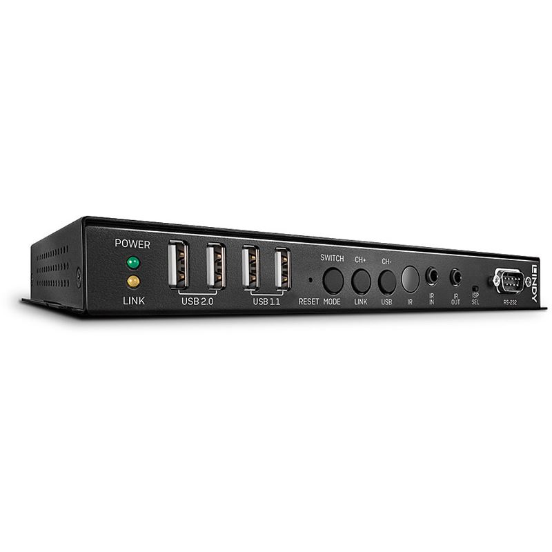 Lindy Receiver HDMI & USB over IP 4K