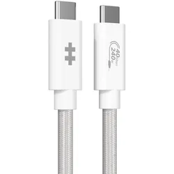 Hyper® HyperDrive Next USB4 Typ-C Performance Kabel (1.2m/4ft) - Weiß