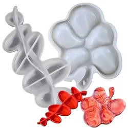 COLORBERRY Kreativ-Set 2 Silikonformen Ablageschalen 2tlg.