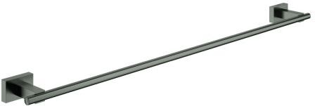 Grohe Essentials Cube Badetuchhalter 40509AL1 55,8 cm, verdeckte Befestigung, hard graphite gebürstet