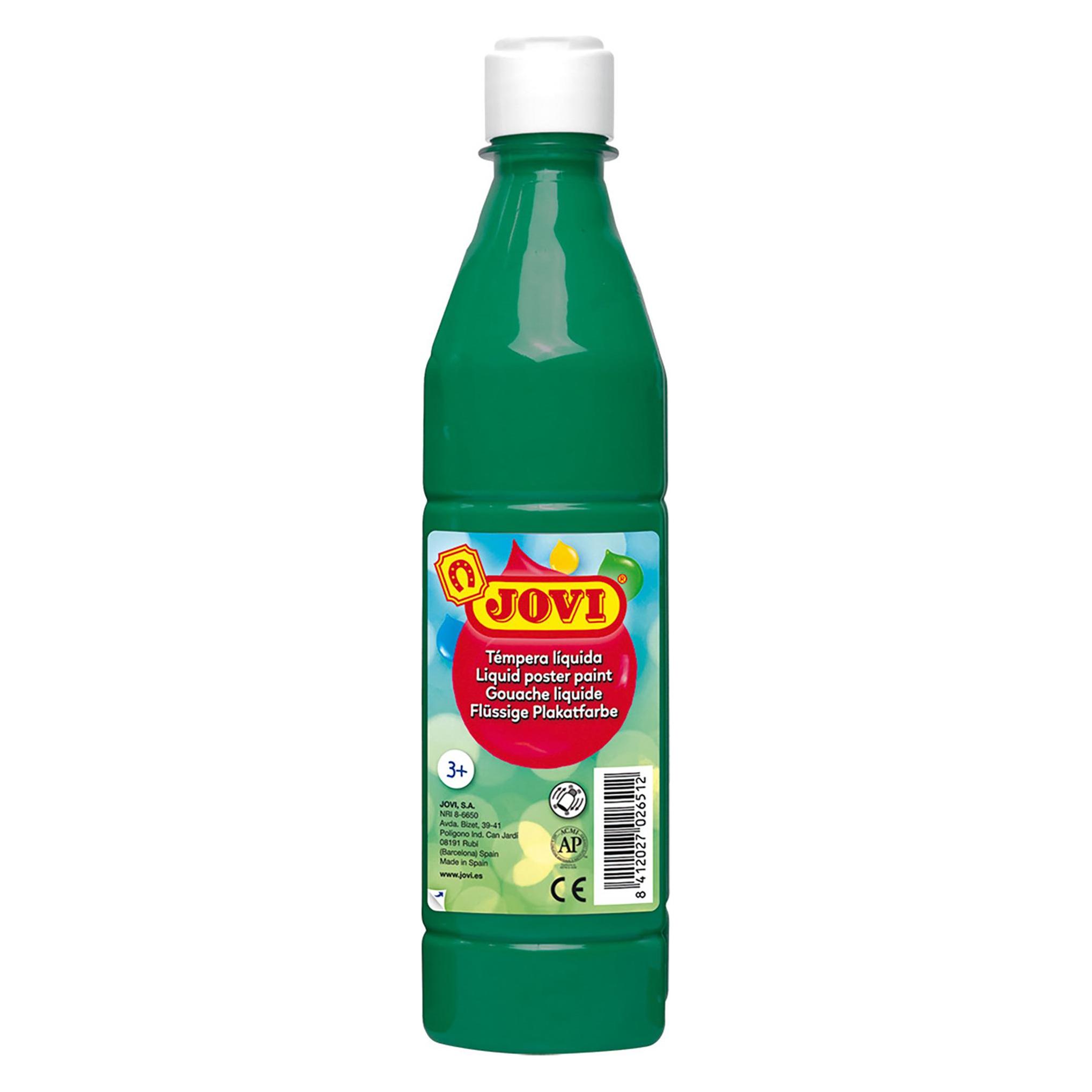 Jovi Plakatfarbe / Temperafarbe 500ml Flasche dunkelgrün in (500 ml) (50619)