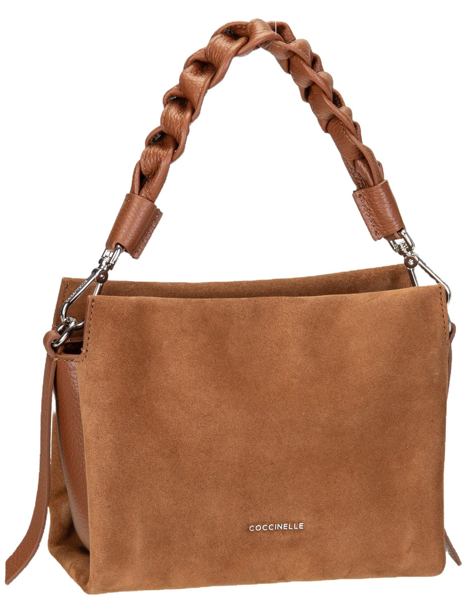 Coccinelle Handtasche Boheme Suede Bimaterial 23 x 18 x 10