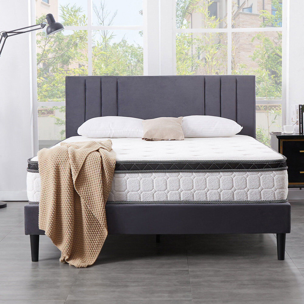 Murcia Wayfair Sleep Pillow Top Pocket Sprung Mattress European Double (140 x 200cm)