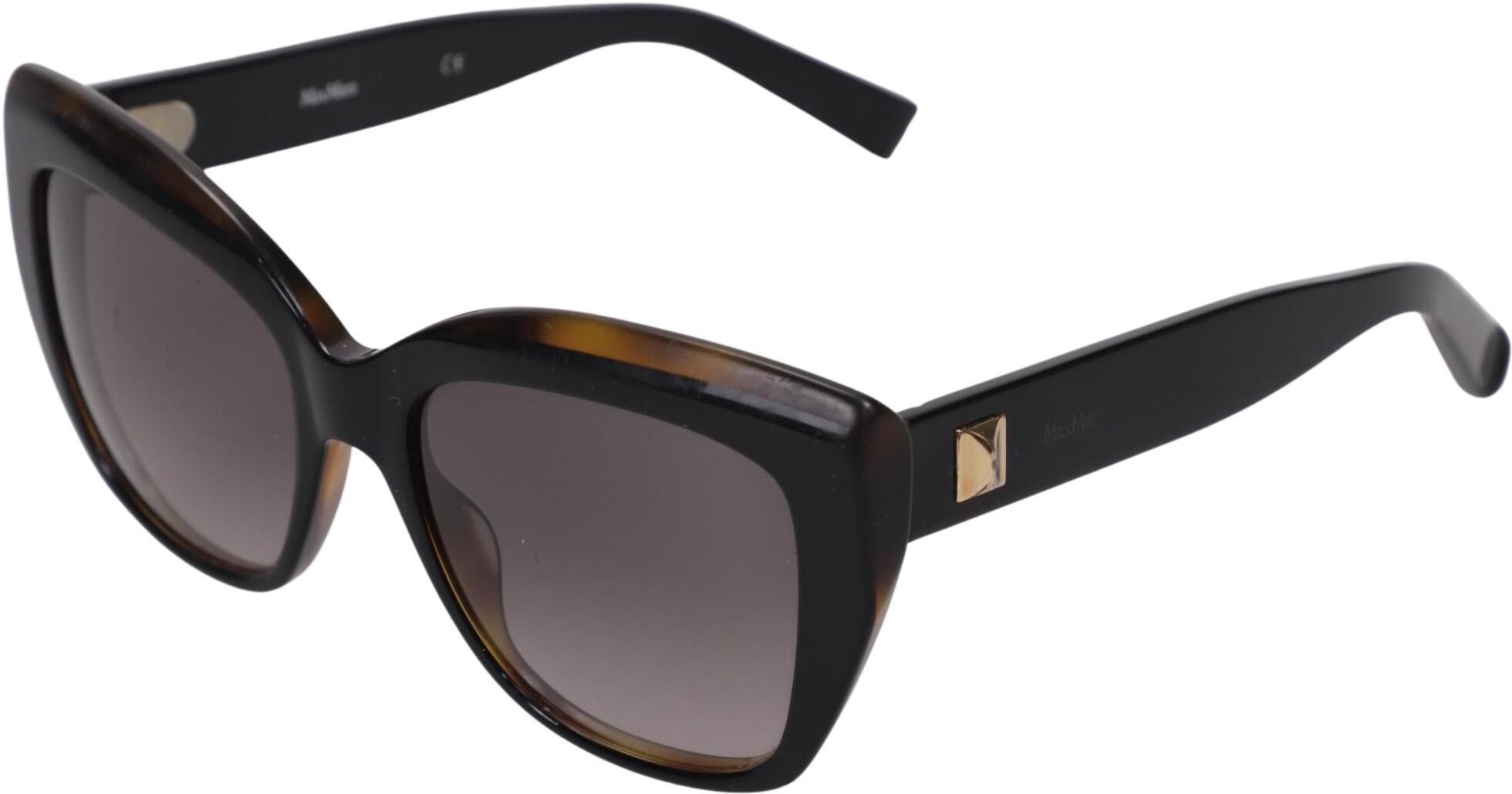 Max Mara Damen Sonnenbrille, Schwarz - Second Hand