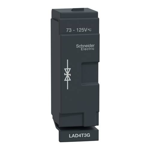 Schneider Electric LAD4T3G Beschaltungsmodul, Spezialdiode, 72VAC/DC, für D40A/D65A Kleinverteilerzubehör 1St.