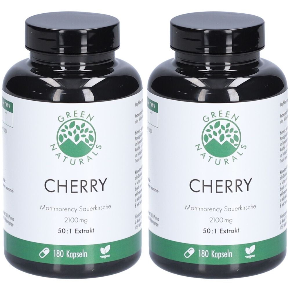 Green Naturals Cherry x2 2x180 St Kapseln
