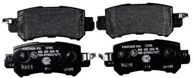 HELLA 8DB 355 020-151 Brake pad set