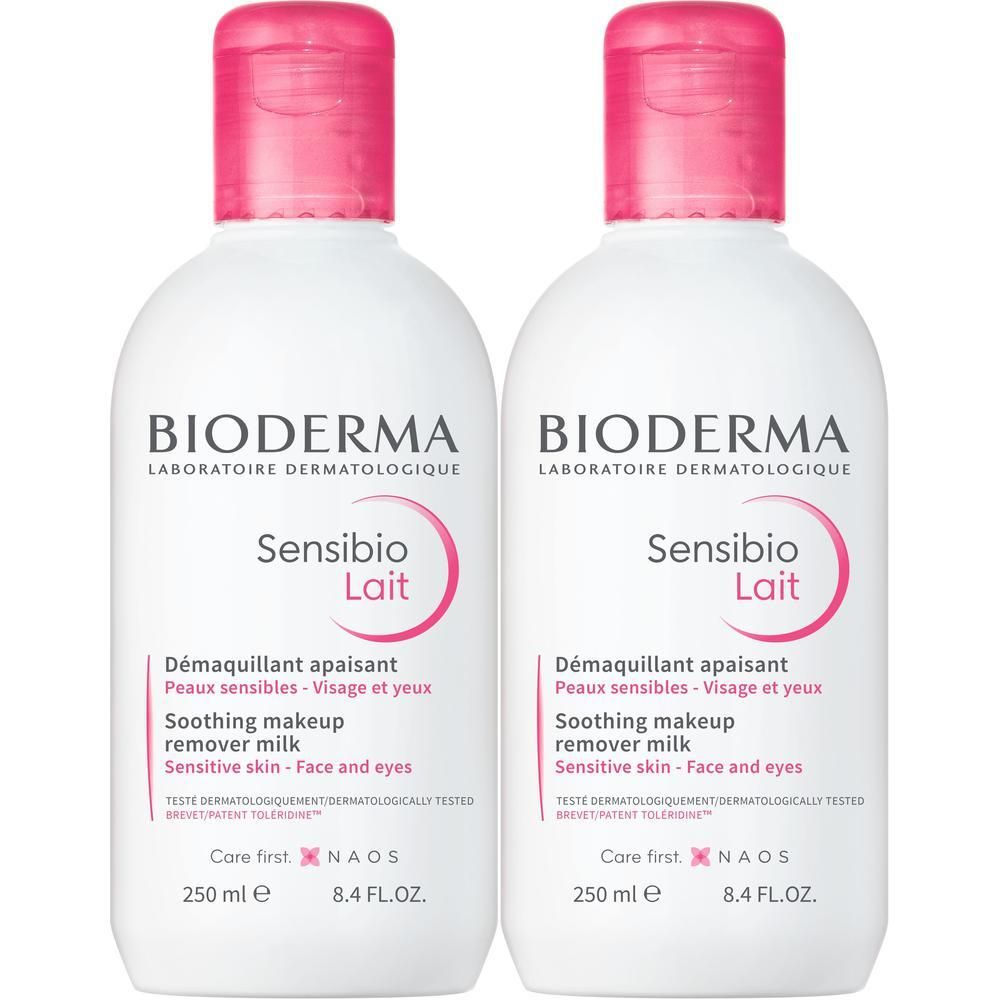 Bioderma Sensibio Lait Reinigungsmilch 2x 2x250 ml Milch