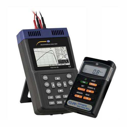 PCE Instruments PCE-PVA 100-SPM 1-KIT Photovoltaik-Messgeräte-Set 0 - 2000 W/m²