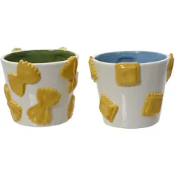 Pflanztopf PASTA (BHT 11x9x11 cm) - BHT 11x9x11 cm