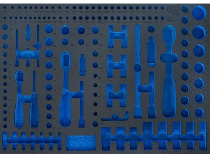 BGS 4036-1 Insert de servante d'atelier 3/3 vide pour art. 4036