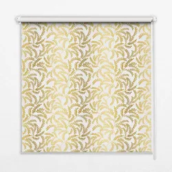 INNENROLLO - Fensterrollo - Rollo - 80x140 cm - Goldene Zweige