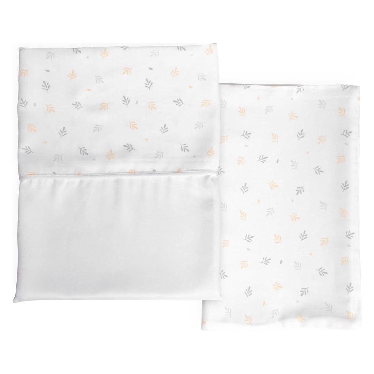 Chicco Baby Hug G/D Spannbettlaken Bambuslaub (77 x 39 cm) (61087418)