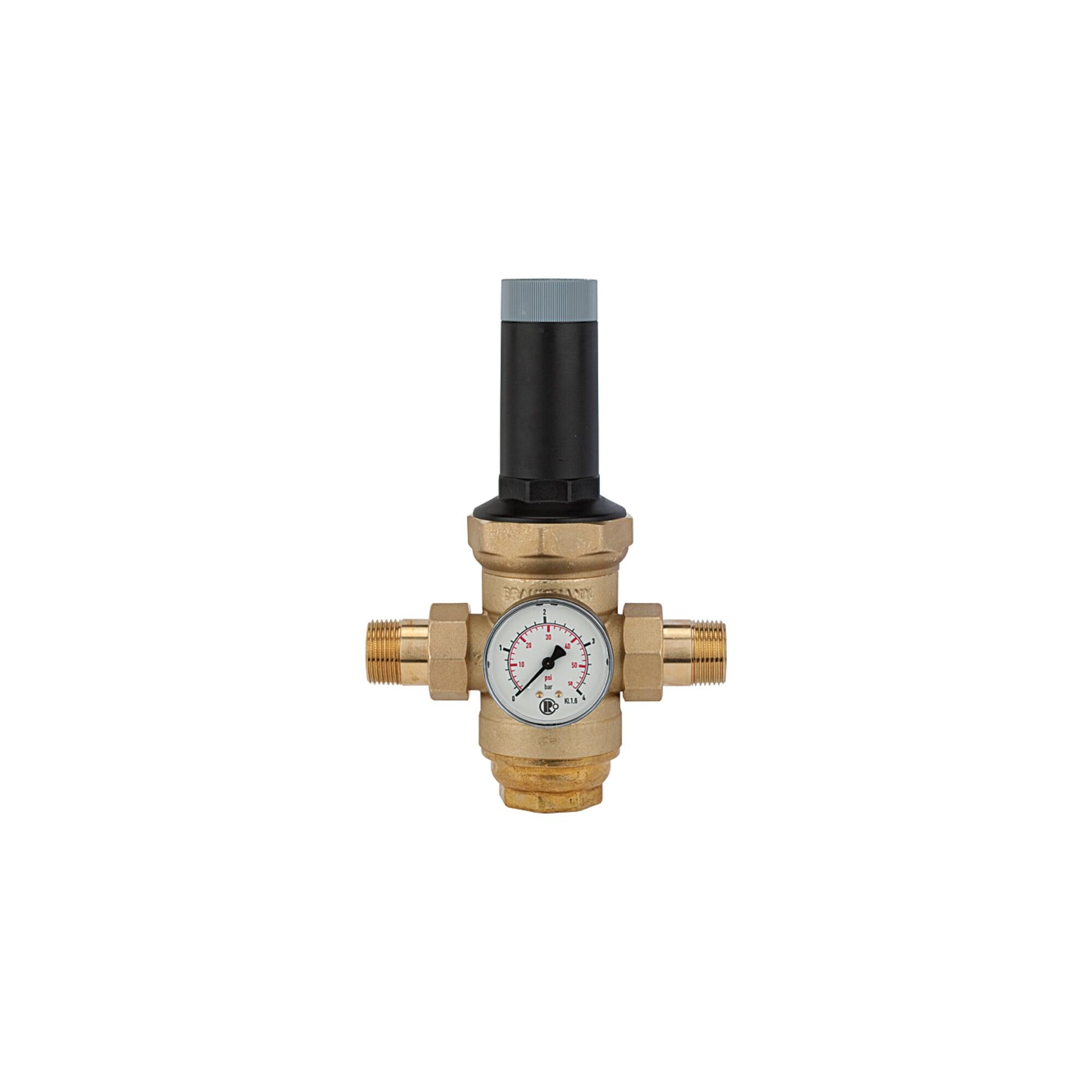 Riegler Druckregler für Trinkwasser, DVGW nicht notw., R 3/4, 0,5 - 2 bar (100.22)