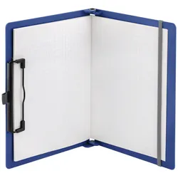 sax design Klemmbrett 2-750-22 DIN A5 auf DIN A4 blaubeere Kunststoff, 1 St.