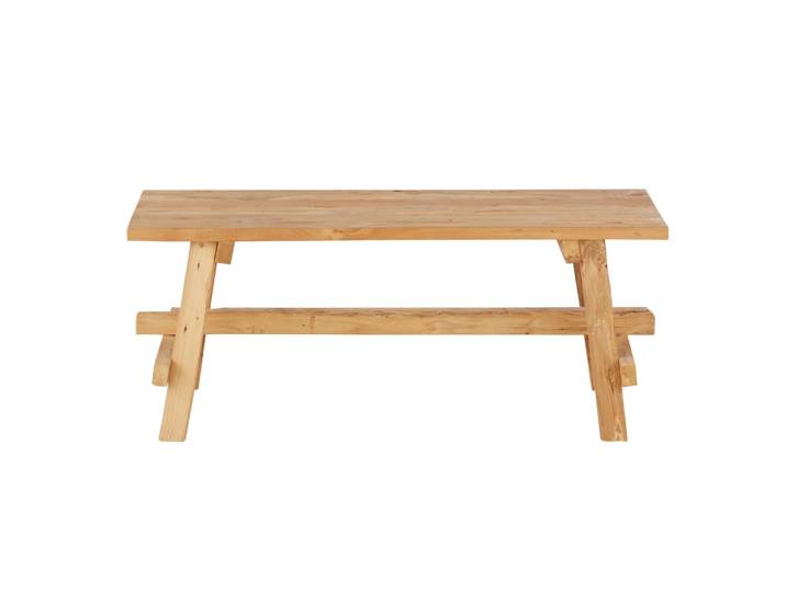 Banc en teck recyclé
