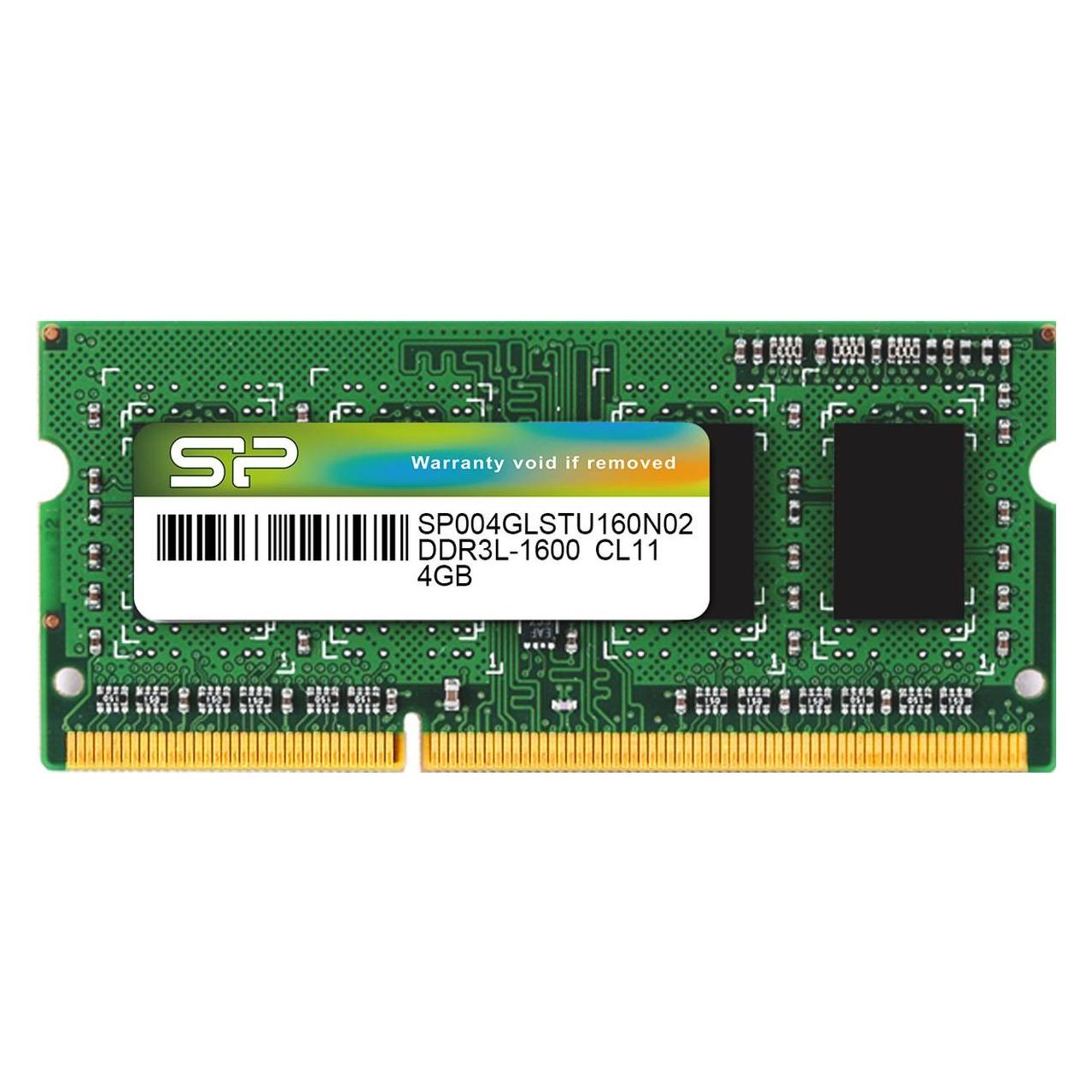 Silicon Power SP004GLSTU160N02 (1 x 4GB, 1600 MHz, DDR3L-RAM, SO-DIMM) (SP004GLSTU160N02)