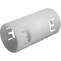 F-tronic Rohrmuffe zur Verbindung 1 Stück M25 Verbindungsmuffen transparent Muffe 7400033