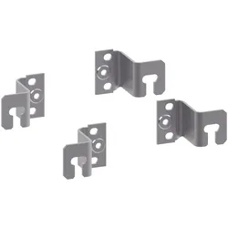 Schneider Electric NSYAEFPF40SC Wandlaschen, Stahl, 40mm (4) für Gehäuse PanelSeT 3D