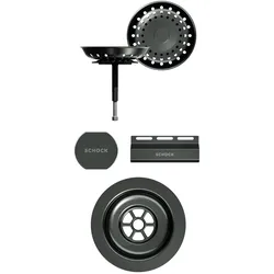 Ventilabdeckung 400069GUB Edelstahlfarben
