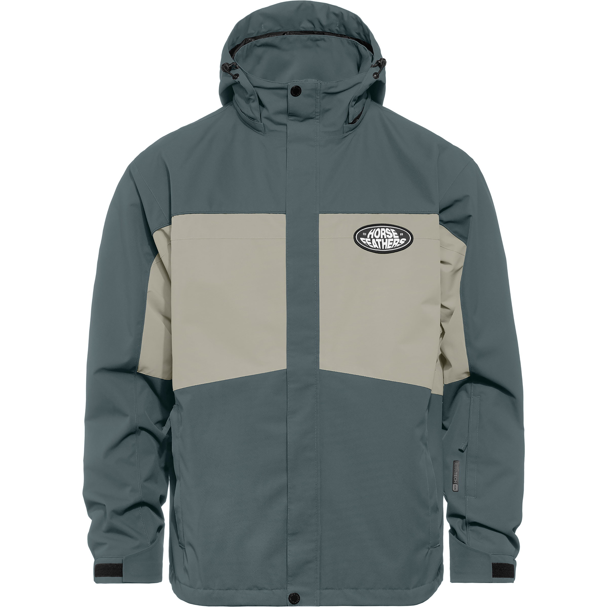 Horsefeathers Morris Herren Regenjacke blau Größe S Winddicht Wasserabweisend