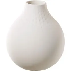 Villeroy & Boch Manufacture Collier blanc Vase Perle klein 11x11x12cm