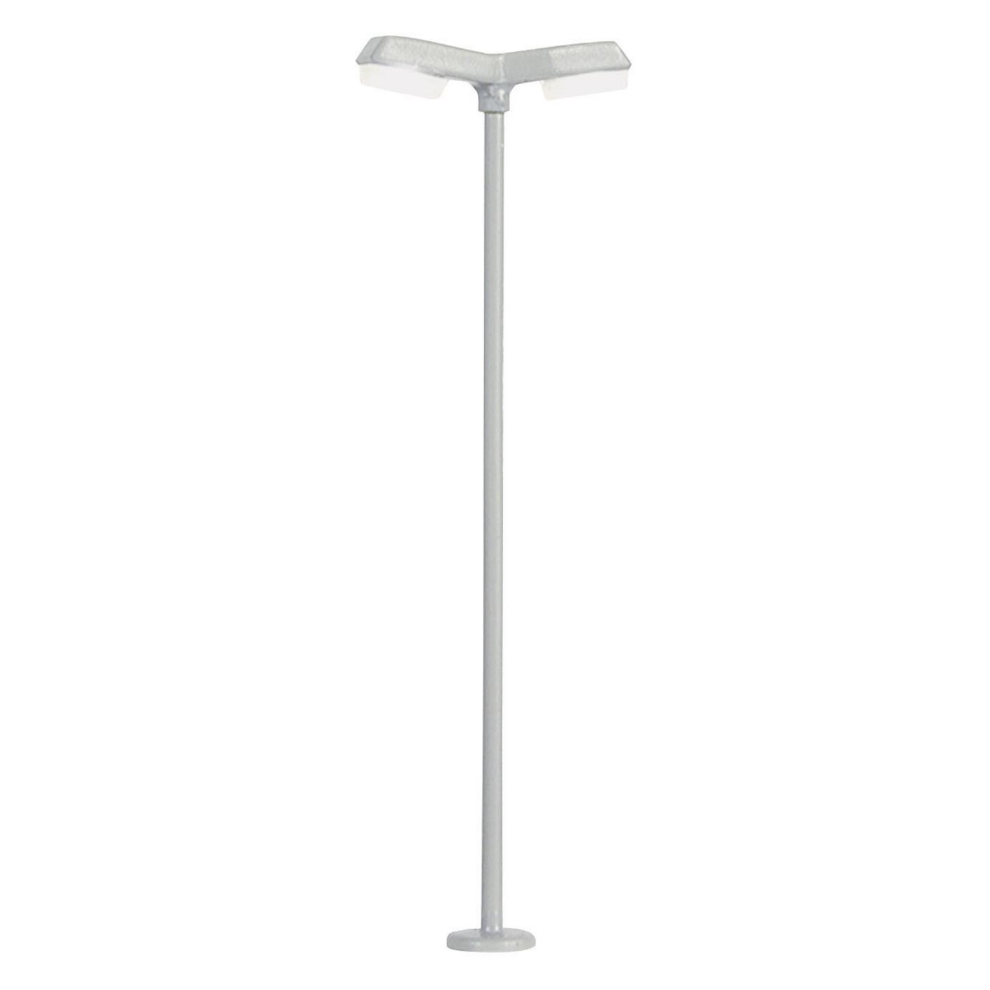 Viessmann N Strassenleuchte doppelt Fert (6498)