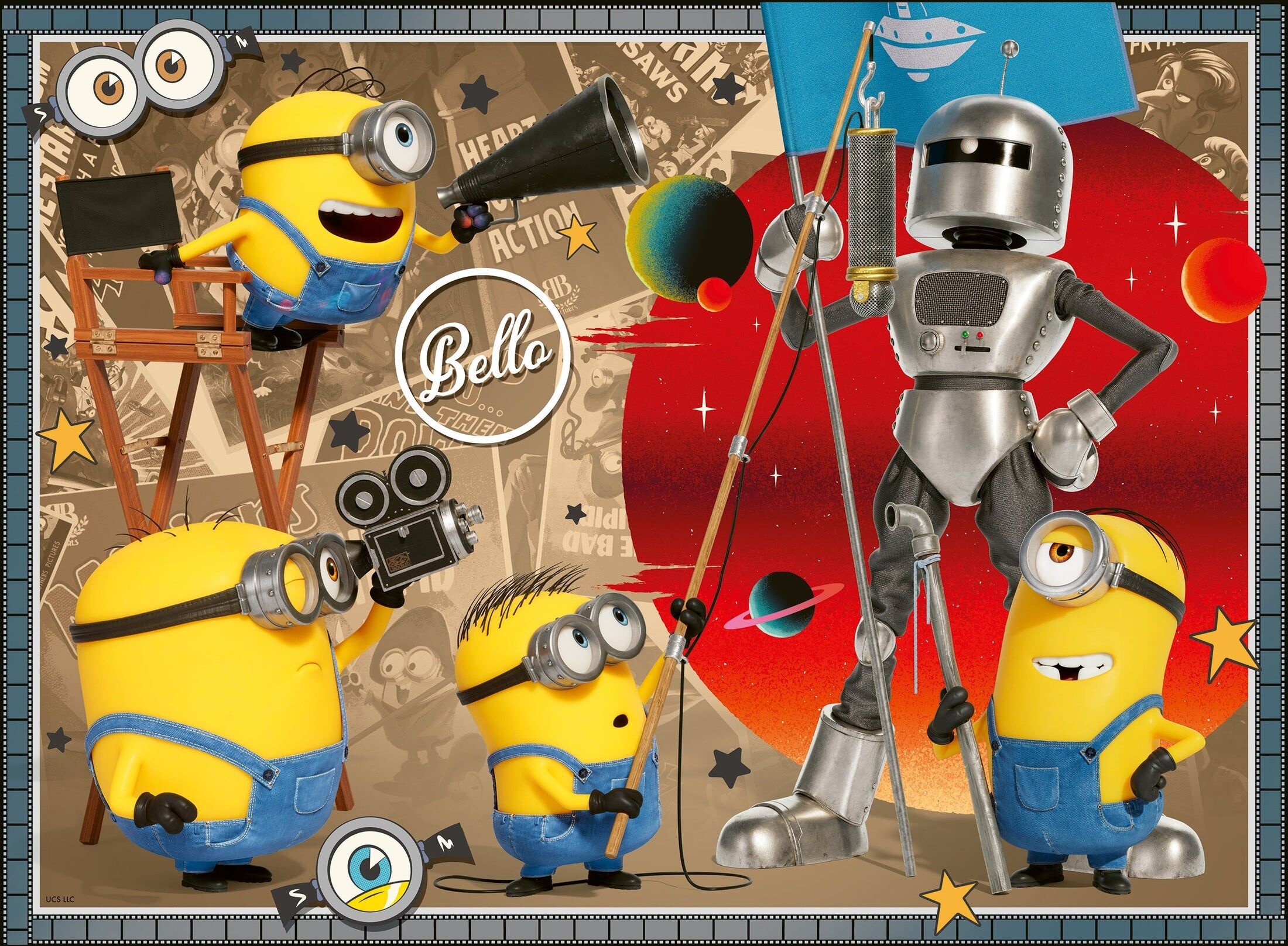 Ravensburger Minions 3 150-Piece XXL Jigsaw Puzzle for Children aged 7 and over, 49 x 36 cm
