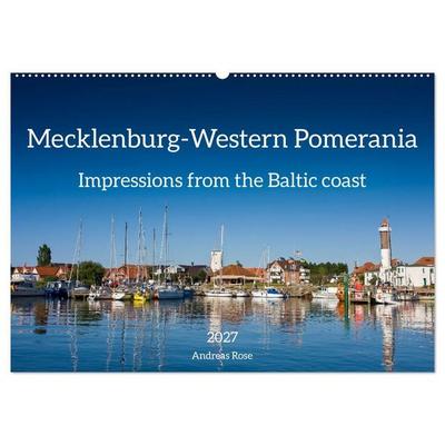 Mecklenburg-Western Pomerania. Impressions from the Baltic coast (Wall Calendar 2027 DIN A2 landscape), CALVENDO 12 Month Wall Calendar