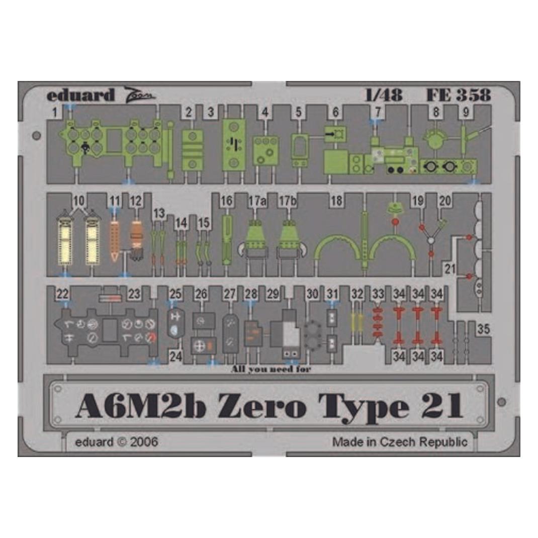 Eduard A6M2b Zero type 21 (FE358)