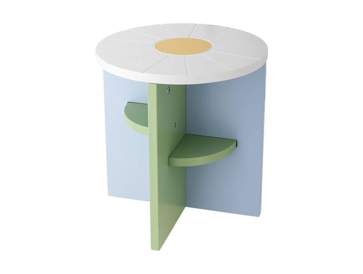 Bloomingville Tabouret Multicolore, Ø30 cm